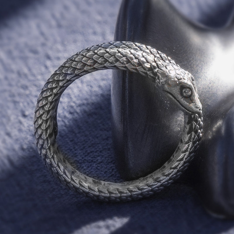 Ouroboros Ring – Eternal Cycle of Renewal