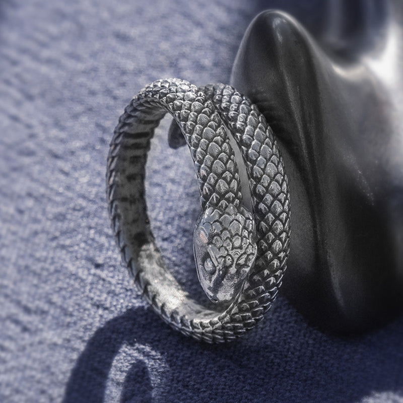 Ouroboros Ring – Eternal Cycle of Renewal