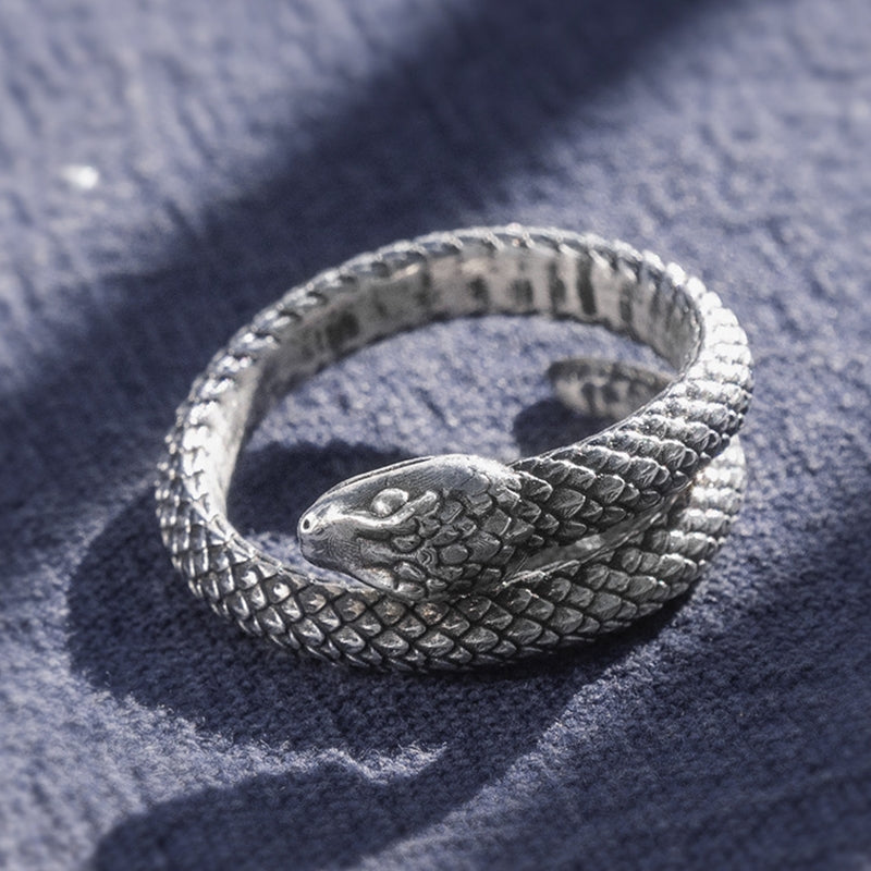 Ouroboros Ring – Eternal Cycle of Renewal