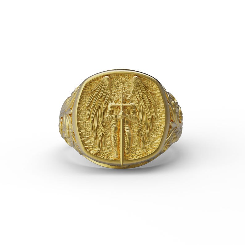 Guardian of Light – St. Michael Signet Ring