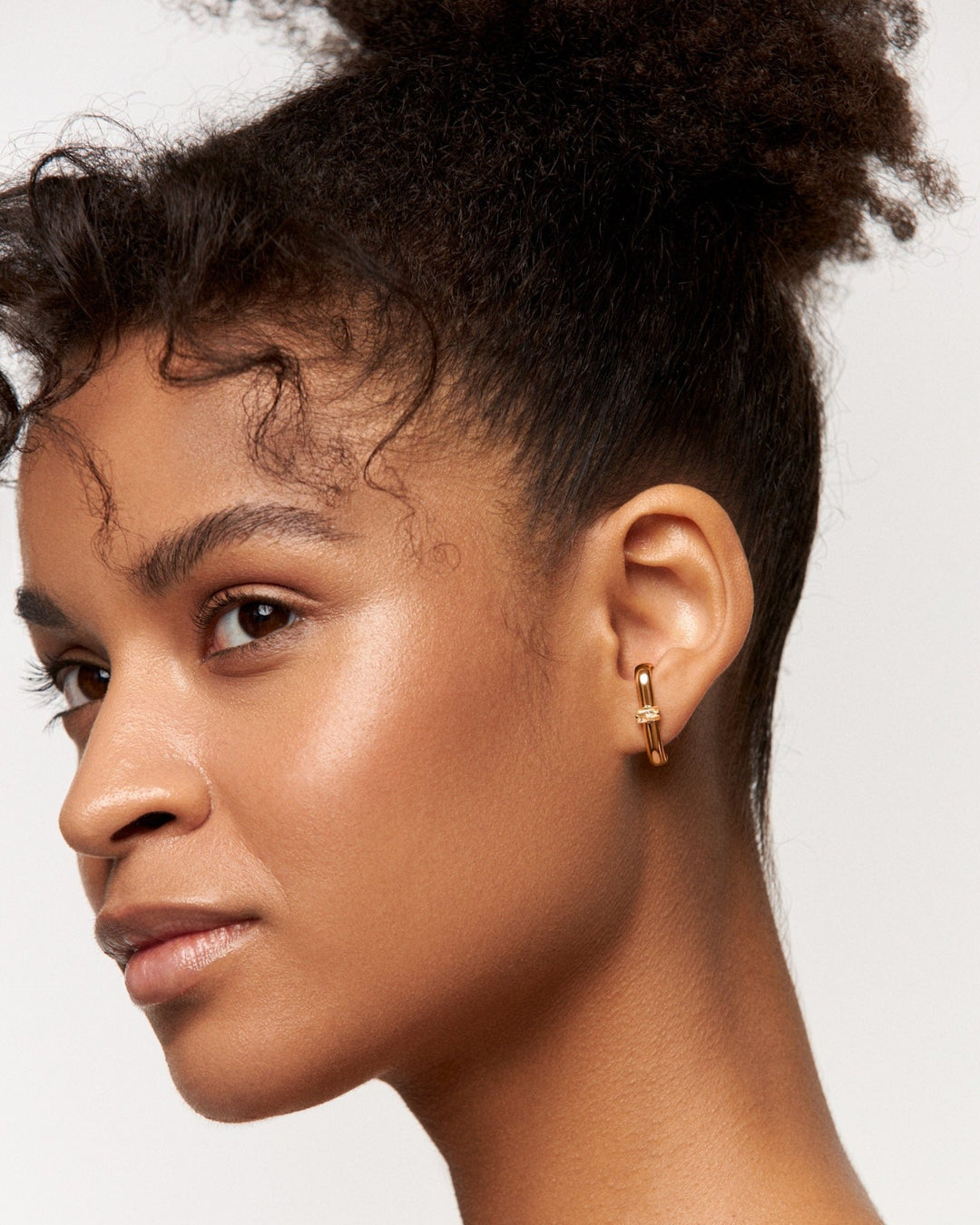 Elara Earrings – Golden Rutilated Quartz
