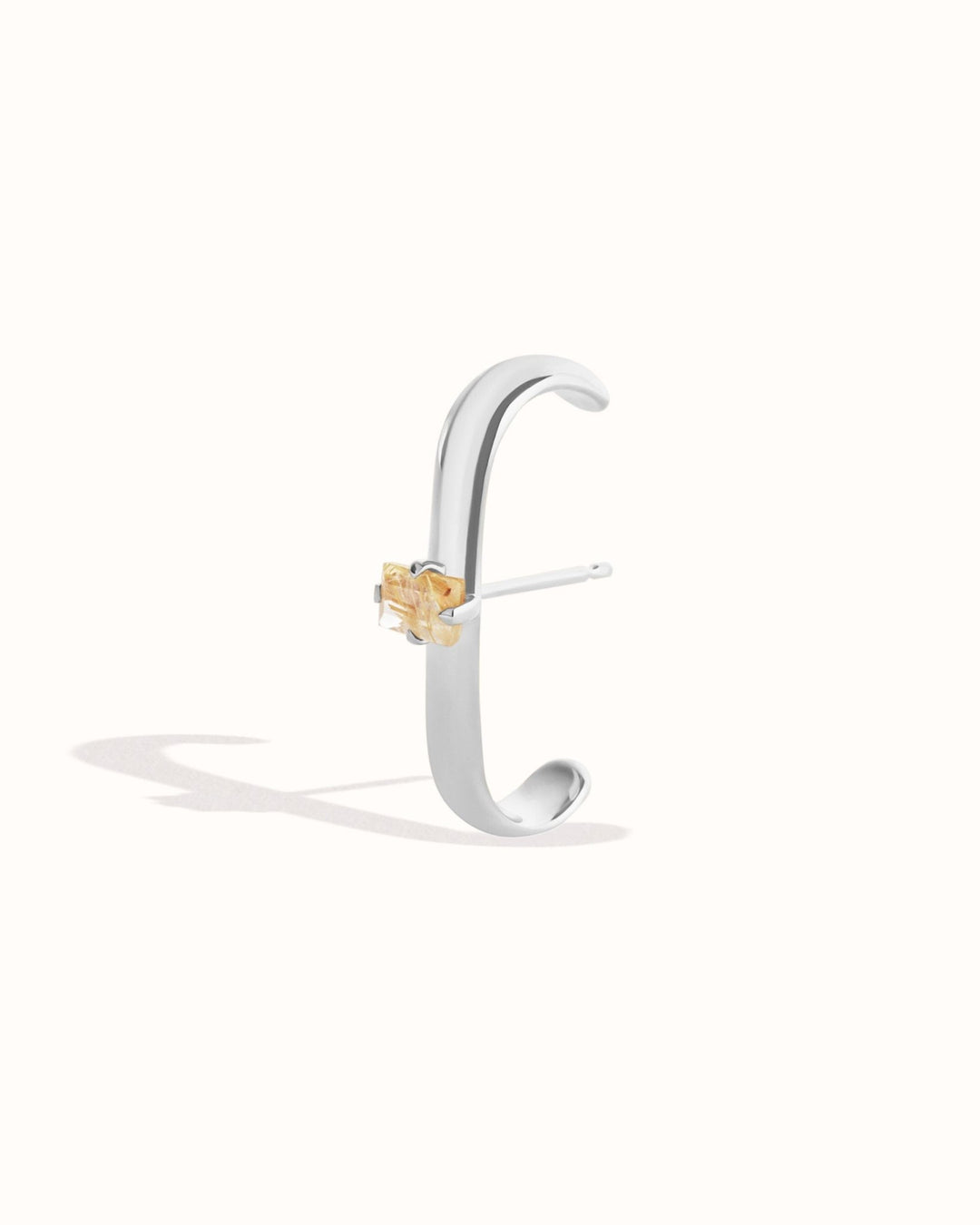 Elara Earrings – Golden Rutilated Quartz