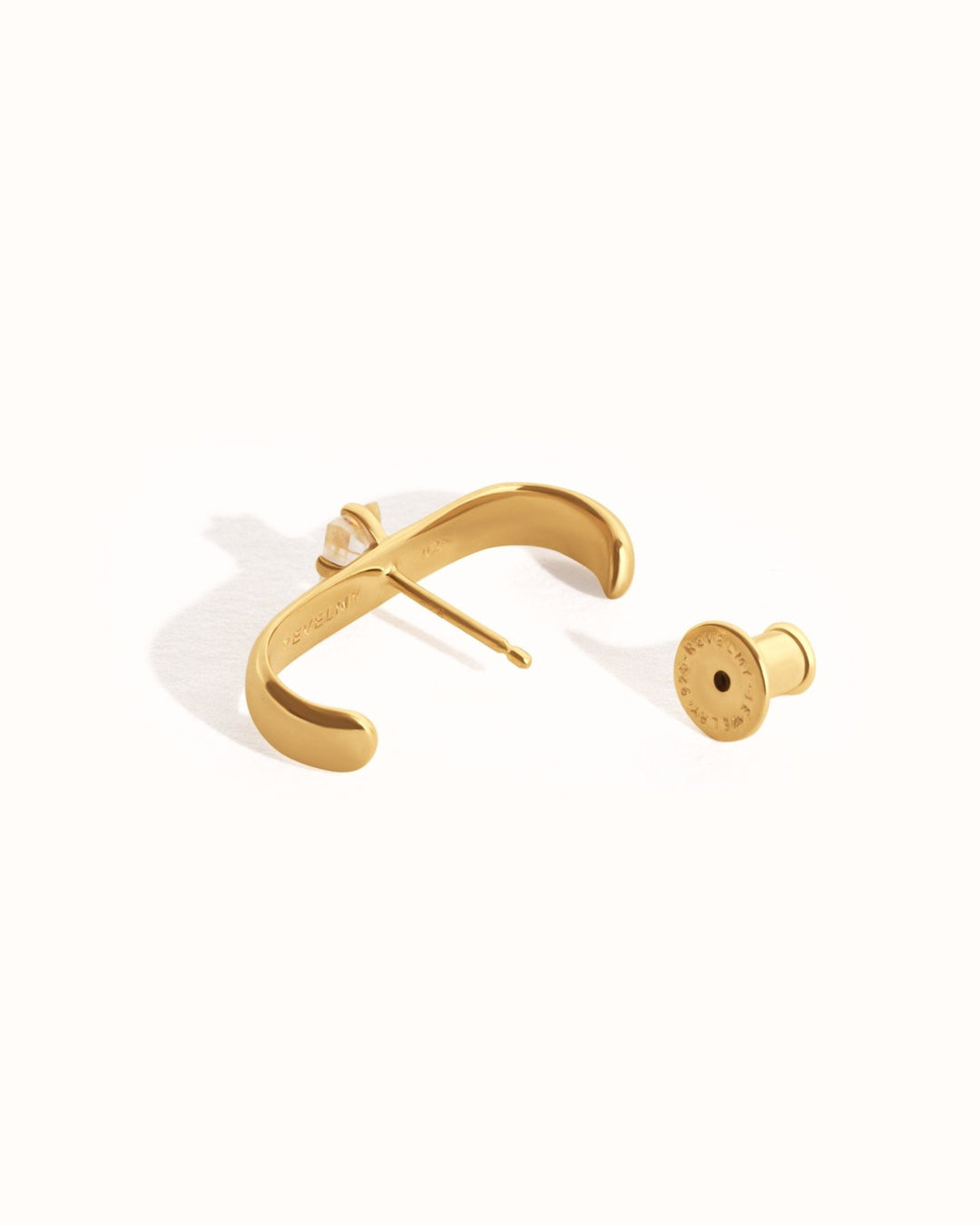 Elara Earrings – Golden Rutilated Quartz