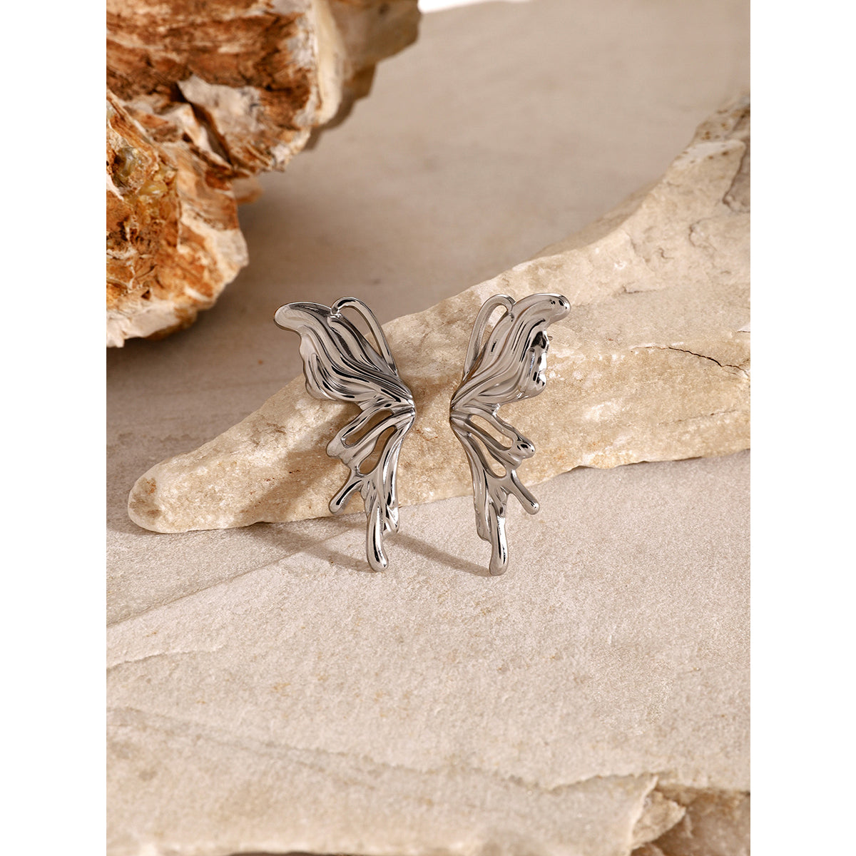 Butterfly Asymmetrical earrings