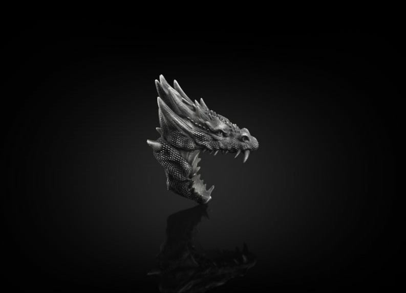 Enderdragon – The Ultimate Dragon Head Ring