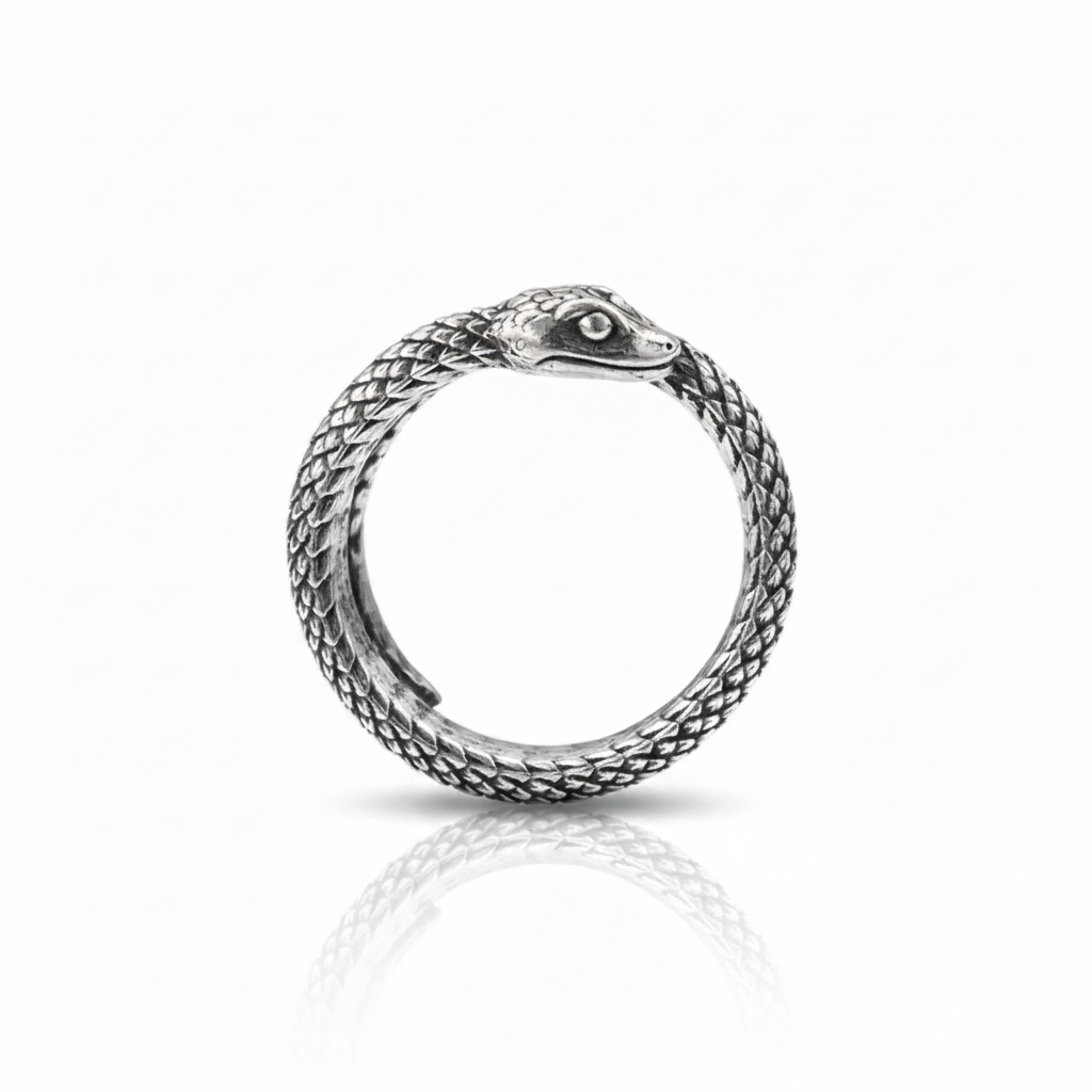 Ouroboros Ring – Eternal Cycle of Renewal