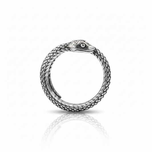 Ouroboros Ring – Eternal Cycle of Renewal