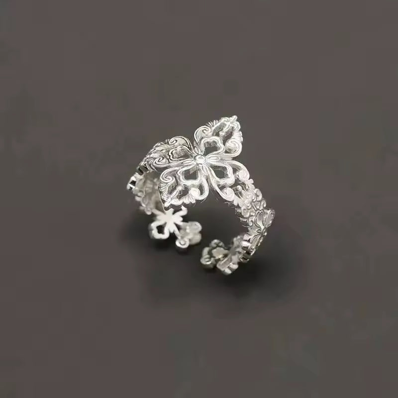 Handcrafted Florentine Filigree Ring | 925 Sterling Silver