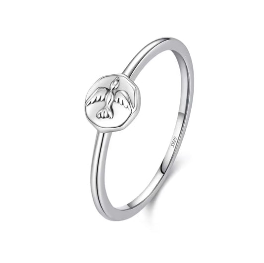 The Dove Ring – 925 Sterling Silver