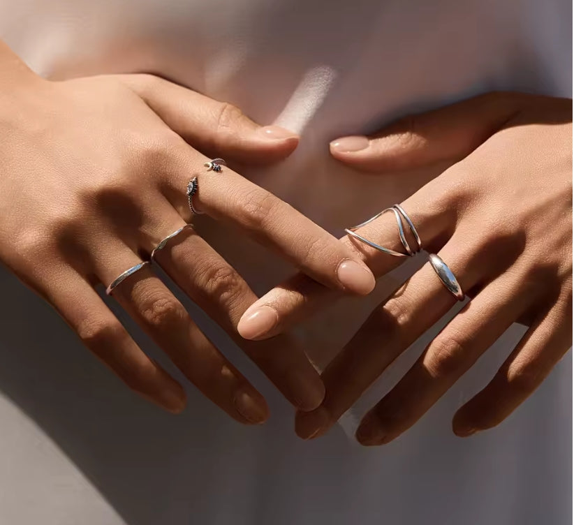 The Classic Silver Band Ring – 925 Sterling Silver