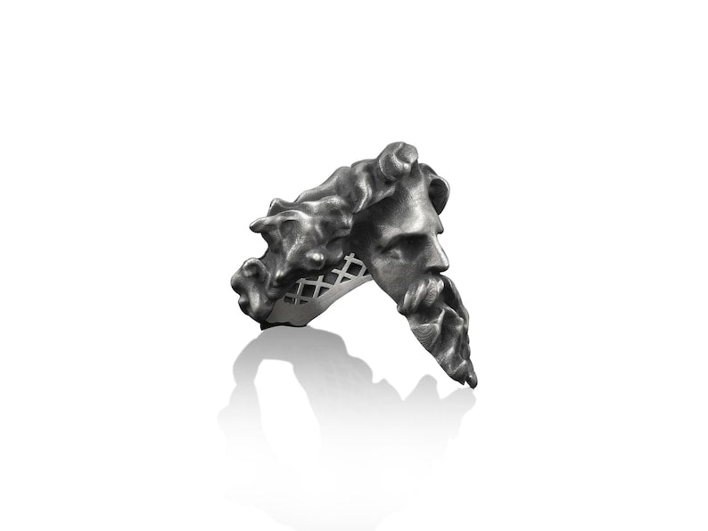 Poseidon Ring — 925 Sterling Silver Statement Ring