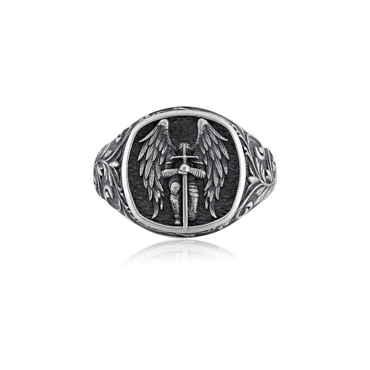 Guardian of Light – St. Michael Signet Ring