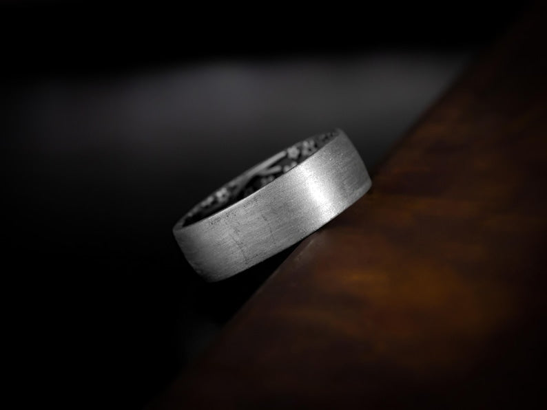 The Hidden Bloom - Band Ring 925 Sterling silver