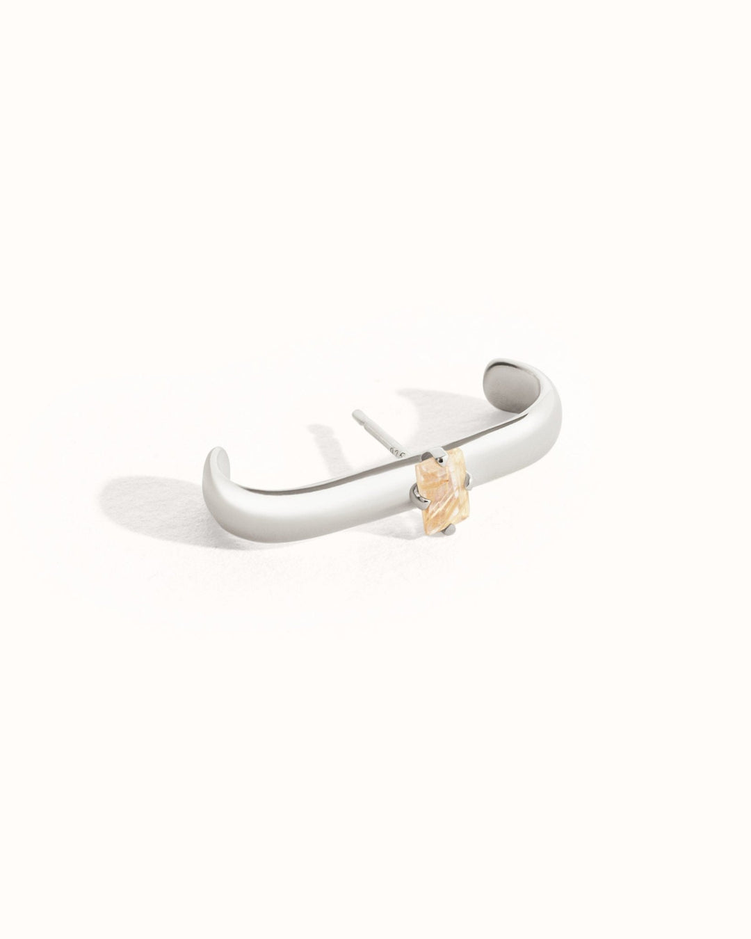 Elara Earrings – Golden Rutilated Quartz