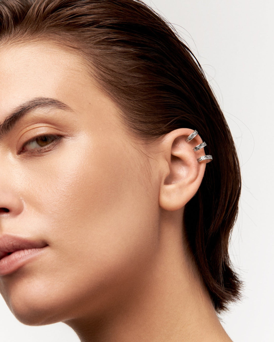 Triple Ear Cuff – Handmade 925 Sterling Silver (Sold Individually)